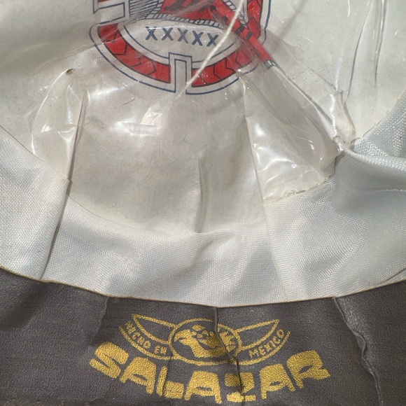 Vtg PIGALLE Sombero BLACK Velvet Metallic Sparkle Cords Sequins Small Kids Hat - Picture 6 of 6